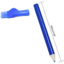 6 lpices de tela de costura con brocha para sastre Lpiz de costura para marcar tela, lpiz de gis, herramientas de trazado - Color: - Ver 7