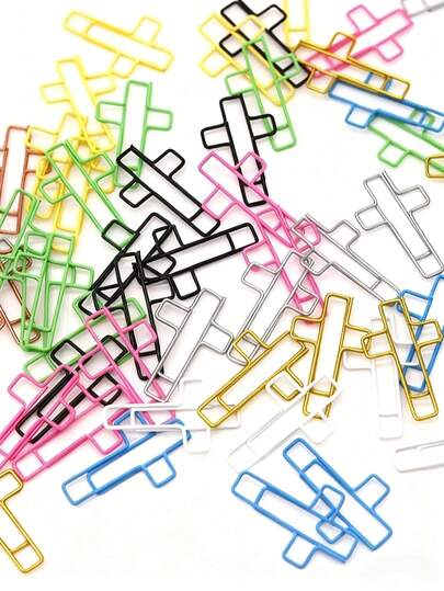 Cross-Shaped Metal-Coated Pattern Pins For Desk Organization: Premium-Quality Folders, Bookmarks, And Paper Organizers, Colorful Set Of Durable Office And School Supplies, Ideal For Desks, Workstations, Classrooms, Libraries, And Study Corners; Sturdy Metal Coating, Precise Pin Points, Easy-Insertion, Non-Slip Grip, Professional Aesthetic For Documents, Journals, Notebooks, And Daily Planning, Enhancing Organization And Focus In Any Work Space.