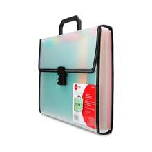 archivero expandible de plstico con agarradera carta 12 Divisiones Blanco Transparente con separadores Organizador de documentos Organizador con separadores Tamao carta - blanco - Ver 4