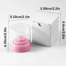 48 Holes Various Styles Acrylic Nail Drill Bits Empty Storage Box Stand Cutter Manicure Milling Container Nail Accessories Tool - Multicolor - View 3