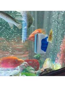 Super Magnetic Clean Brush Aquarium Fish Tank Glass Scraper Cleaner Floating