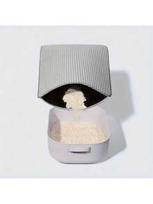 1pc Double Layer Anti-Splash, Anti-Slip, Waterproof Pet Mat, Cat Litter Box Cleaning Supplies