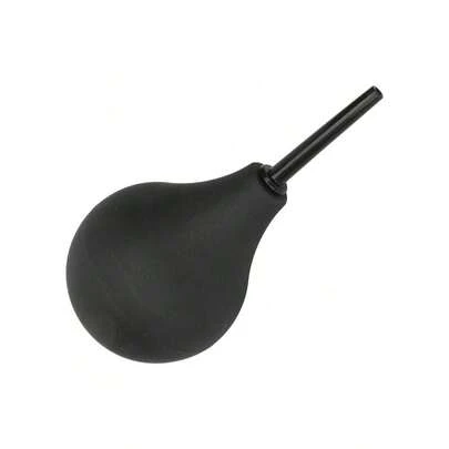 Ducha A n al PVC Suave Reutilizable Limpiador A n al Vaginal Negro para Limpieza de Colon Cuidado