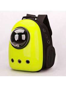 宇航员猫咪背包 - 泡泡窗太空舱宠物包，透气透明猫狗旅行包，适合徒步旅行和航空旅行 - 彩色 - 查看 14