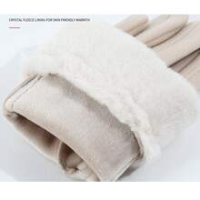 Autumn/Winter Outdoor Warm Thermal Lined Windproof Cycling Gloves, Touchscreen Friendly & Anti-Slip - Multicolor - View 8