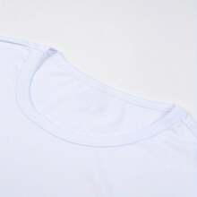 Women's Vintage House Graphic T Shirt Outfits Casual Round Neck Fashion T Shirts Tee Women Clothing - trắng - Xem 3