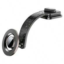 全新车载仪表盘手机支架，带延长臂底座，强磁车载手机支架，适用于免提智能手机 - 彩色 - 查看 14