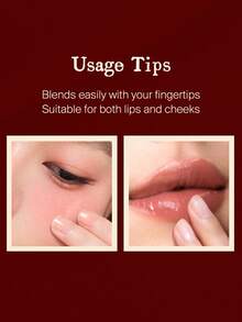 JOOCYEE Tipsy Night Glazed Lip & Cheek Balm, Limited Edition Tinted Lip & Cheek Balm, Lightweight, Skin-Friendly, Multifunctional Lip & Cheek Tint, Lip Balm, Blush Palette, Natural Daily Makeup - #M01 Matte warm cinnamon nude - 查看 10