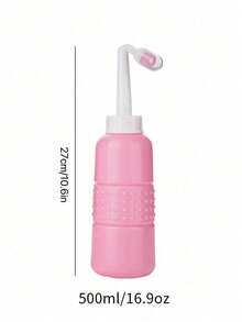 500ml Capacity Mini Handheld Bidet Sprayer, Portable Travel Bidet, Intimate Hygiene Cleansing Device - Multicolor - View 5
