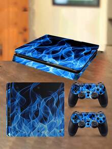 1 Set de Pegatina protectora impresa para consola de juegos delgada, resistente al agua y a los arañazos - Multicolor - Ver 7