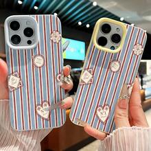 Esta elegante funda para teléfono, con estampado vintage de rayas y estilo de libros, es compatible con los modelos  16, 15, 14 Pro Max, 13, 12, 11, XR y XS Plus. Fabricada en silicona TPU, ofrece protección contra golpes y caídas, además de una sensación superior. Es un regalo ideal para familiares, amigos y seres queridos, y una opción perfecta para Navidad.fundas para  13,funda  13,funda  16,fundas ,funda  15,funda para ,fundas para  16,fundas  11,fundas  15,funda  17,protector para ,funda  14,fundas  12,fundas  14,funda  17 pro max,fundas  13,fundas>,bob esponja, - Azul - Ver 4