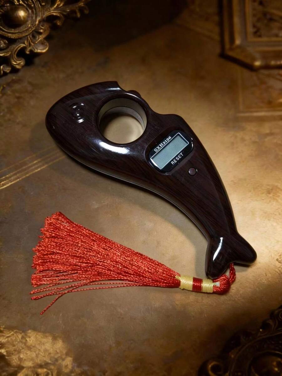 1pc Electronic Counter With Reset Button, Handheld Bead Counter, Manual Lightweight Mechanical Counter With LED Display. Available In Multiple Colors. Suitable For Sports Step Counting, Warehouse Inventory, Prayer Accessories And More. - Multicolor - View 1