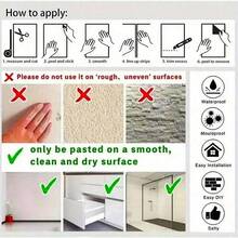 1 rouleau de papier peint motif lierre, résistant à l'huile et à l'humidité en PVC. Papier peint adhésif amovible et facile à installer, convient pour la décoration des salons, cuisines, chambres à coucher, dortoirs et l'aménagement intérieur de la maison. 45 cm * 500/300/100 cm - Vert - Voir 11