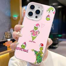 La funda para teléfono con espejo y estampado "mas Cheer" es el complemento perfecto para tu colección navideña y es compatible con  17,  16 Pro Max,  15 Pro Max,  13 y  12. Fabricada en TPU resistente, garantiza una excelente protección contra golpes y caídas. Esta funda festiva luce divertidos diseños del , ideal para celebrar la temporada y un regalo ideal para familiares, amigos o esa persona especial en Navidad, cumpleaños o simplemente porque sí. - Plateado - Ver 2