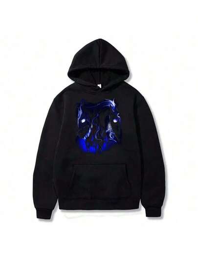 Sudadera con capucha KindredS a todo color, estampada, para hombre y mujer, unisex, vintage, con bolsillos, talla larga (1).jpg