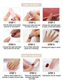 3D Manucure française faite à la main, Nail Art floral 3D, Faux-ongles en forme d'amande longue, Fournitures pour ongles pour femmes - Rose vif - Voir 8