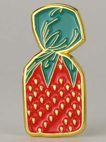 A Zinc Alloy Enamel Pin, Unique Fashion Brooch, Creative Backpack, Hat, Jacket Accessories, Men's And Women's Birthday Gifts, Novel Clothing And Jewelry - 1pc - 查看 3