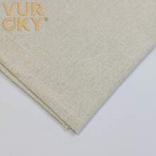 Vải lanh thủ công 100% tự nhiên, vải lanh thêu, chất liệu may vá, quần áo, phụ kiện thủ công, vải lót, vải chần bông, vải xếp ly may mặc. - Nhiều màu - Xem 15