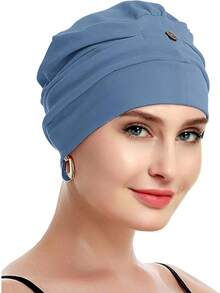 Boat Shades - Cerulean Blue Cotton - View 6