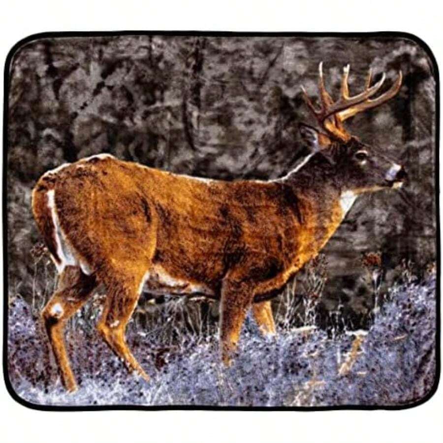 Northwest Basket of Kittens - Manta Raschel, 50 x 60 Pulgadas(First Frost) - Multicolor - Ver 1