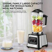 SOKANY999 Multi-Functional Home Demolition Machine, Includes Juicer, Ice Crusher, Food Cooker, Grinder, Blender. Comes With Grinding Cup, 2-In-1 Design. 2.5L Large Capacity, Stainless Steel Blades. 6000W Fast Demolition, One-Touch Cleaning. Suitable For Home And Commercial Use. - EU E Type Plug(220-240V) - View 5