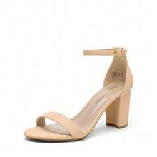 Sandalias de Tacón Grueso para Mujer Chunk - Albaricoque - Ver 5