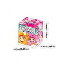 Miniso WAKUKU 恶作剧日记：毛绒质感狐狸和兔子主题盲盒，可爱少女心玩具，卧室/办公桌治愈系摆件，精致细节收藏品，适合作为生日礼物（1 件随机发货） - 彩色 - 查看 10