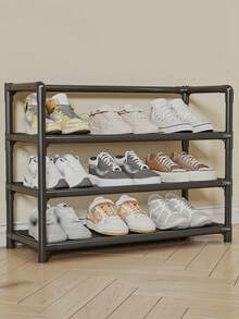 1pc New 3-7 Layer Large Capacity Shoe Rack, Household Simple Assembly Space Saving Shoe Organizer - Multicolor - View 15