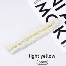2/5pcs Value Packs Value Packs Pipe Cleaner Animals, Ultra-Thick Curly Plush Twist Sticks, 39.37inch Each, Soft Teddy Fabric Pipe Cleaners For DIY Crafts & Art Projects, Perfect Gift Idea - Multicolor - View 31
