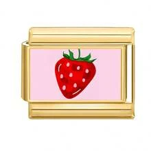 1pc DIY Photo Modular Bracelet, Decorated With Heart, Cherry, Butterfly, Star, Flower Elements, Suitable As Party Gift For Friends/Couples, Applicable For Christmas, New Year, Halloween, Valentine's Day, Charming Design, Stainless Steel Jewelry, Local , Practical & Fashionable, Christmas & Halloween Essential, Autumn Tone, Christmas Style - M293984 - View 7