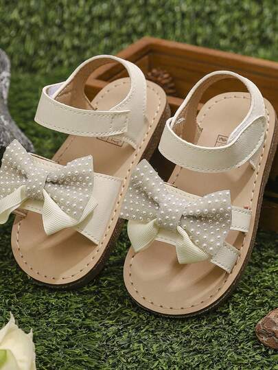 2026新款可爱时尚女童凉鞋，室内外防滑休闲鞋，简约公主风