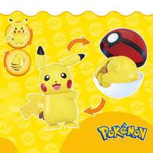 pokemon 宝可梦变形精灵球皮卡丘玩偶模型摆件，小火龙胖丁第一世代皮卡丘玩偶 - 彩色 - 查看 4