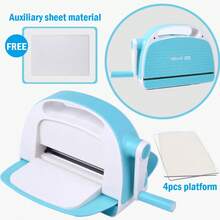 New Portable Die Cutting And Embossing Machine With Embossing Pad, Suitable For Manual Embossing, DIY Scrapbooking, Card Making And Other Crafts - Specially Designed For Handicraft Enthusiasts And DIY Experts - The Perfect Gift For Card Making And Scrapbooking Hobbyists