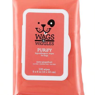 Toallitas hipoalergénicas para Perro Whiskers & Wiggles