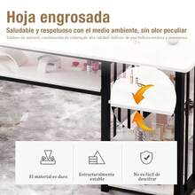 Mesa De Uñas Minimalista Moderna 100 Cm Mesa Para Manicure - Multicolor - Ver 4