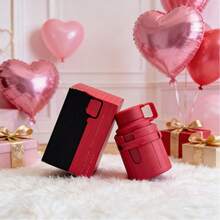 Eye-Catching Red Water Bottle Perfume 2-Pack (100ml Each) - Woody Scent With Tropical Fruits | Christmas & Valentine's Surprise Duo Gift, Ideal For Night Outs & Daily Routines - 2 bottles (ideal choice for holiday gifts) - 查看 5