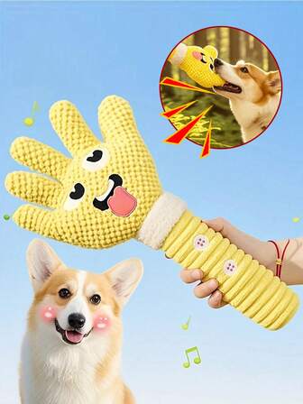 Brinquedos para Mascar de Cachorro para Aliviar o Tédio, Duráveis e Mastigáveis com Som, Adequados para Filhotes e Cães Grandes, Suprimentos para Animais de Estimação, Brinquedos Mastigáveis e com Apito