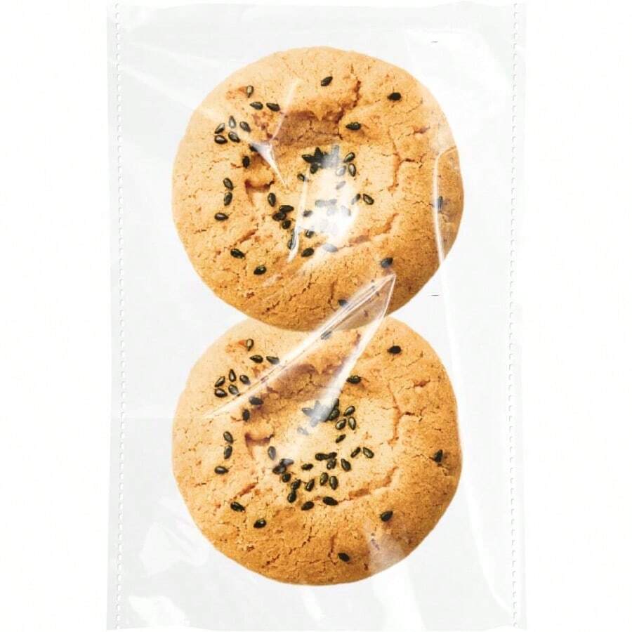 4x6 Inches 100 Pcs Clear Self Sealing Cellophane Bags Cookie Bags Resealable Cellophane Bag For Packaging Cookies,Gifts,Favors, Products,Candy - 透明 6"x9"(200 個裝) - 查看 1