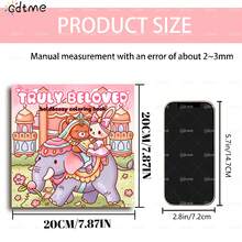 Pink Bubble: Cute & Comfortable, Romantic & Dreamy, Fun Coloring, 24 Thick Paper Sheets, Ideal For Wedding Souvenirs, Gifts For Lovers, Ladies, Back To School, Easter, Stationery - Pink Bubbles - View 8