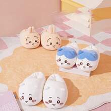 Miniso 1双可爱卡通风格舒适室内拖鞋 - 淺藍色 - 查看 6