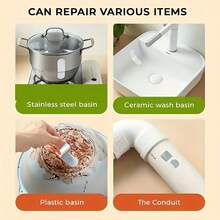 10/30/50Pcs Aluminum Foil Patch Waterproof Sticker Special Self-Adhesive Repair Sticker For Kitchen Pot Bowl Basin Bucket And Jar