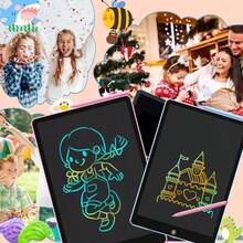Tableta de dibujo LCD de 16"/13"/11"/6.5", escritorio de juegos, pizarra de garabatos, tableta de dibujo portátil, pizarra de escritura electrónica, pizarra reutilizable para escribir y dibujar, adecuada para arte y manualidades, educación en el hogar, regreso a la escuela, regalo de vacaciones - Multicolor - Ver 5