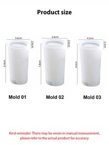 1 件装独特打火机外壳树脂模具，树脂环氧树脂浇铸硅胶模具，珠宝浇铸模具，适用于 J5/J3/J6 打火机保护套支架工艺配件 - 白色 - 查看 9