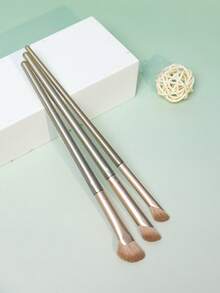 3Pcs Nose Contour Brush Detail Brush For Contouring And Highlighting Soft Bristles For Precise Application For Beginners And Professionals Versatile For Daily And Special Occasion Use - Champagne - View 8