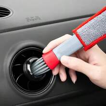 1pc Car Cleaning Brush Air Conditioner Outlet Cleaning Tool Multi-Purpose Dust Brush Interior Multi-Purpose Brush Auto Accessories - one-size - View 7