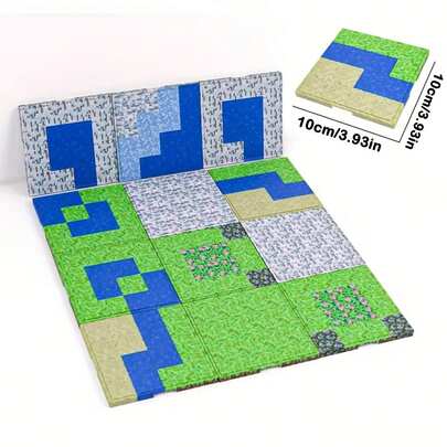 10cm/3.93in Magnetic Base Board - Variety Of Base Boards To Match Magnetic Building Blocks Toys, Magnetic Construction Toy Playset (10cm/3.93in) Colorful Base Board Supplement, DIY World Building Game Toy, Suitable For Game Enthusiasts, DIY Creative Building, Gift For Boys And Girls 3+ Years Old