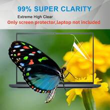 2片装超清PET屏幕保护膜，兼容MacBook Air 13.6英寸（2022-2025款），M4/M3/M2芯片型号：A3240/A3113/A2681，高清屏幕保护膜