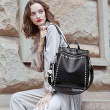 Women Fashion Backpacks - Multicolor - View 6