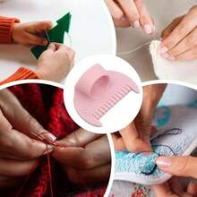 Garment Clips - 粉紅色 + 3 毫米針距 - 查看 4