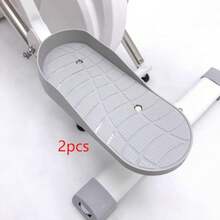 UGPLM Pedales para Equipo de Ejercicio reposapiés para Equipo de Fitness fácil de Instalar Pedales elípticos - Negro - Ver 3